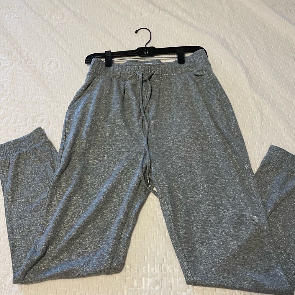 Express Joggers pants high waisted size small gray